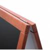 Economy A-Frame Chalkboard (Light Brown) - 5