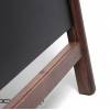 Large Fast Switch A-Frame Chalkboard (Dark Brown) - 14