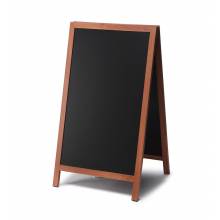 Large A-Frame Chalkboard Premium (Light Brown)