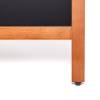 Wooden A-board Flip 68 x 140 cm Light Brown - 21