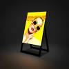 A-Board LED Slide In, DIN A1, RAL9005JS - 2