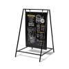 Chalk A-Board Swing 50 x 70 cm Black - 0