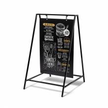 Chalk A-Board Swing 50 x 70 cm Black