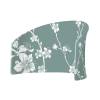 Textile Room Divider Moon Abstract Japanese Cherry Blossom Green - 0