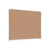 Textile Room Divider 200-150 Double Hexagon Beige - 1