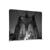 Textile Room Divider 150-150 Double New York Manhattan Bridge - 0