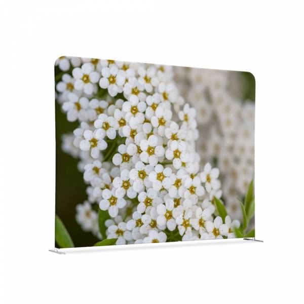 Textile Room Divider 200-150 Double White Flower Spirea