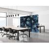 Textile Room Divider 200-150 Cactus Blue - 15