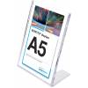 A6 Landscape Leaflet Holder - Menu Stand - Injection moulded - 0